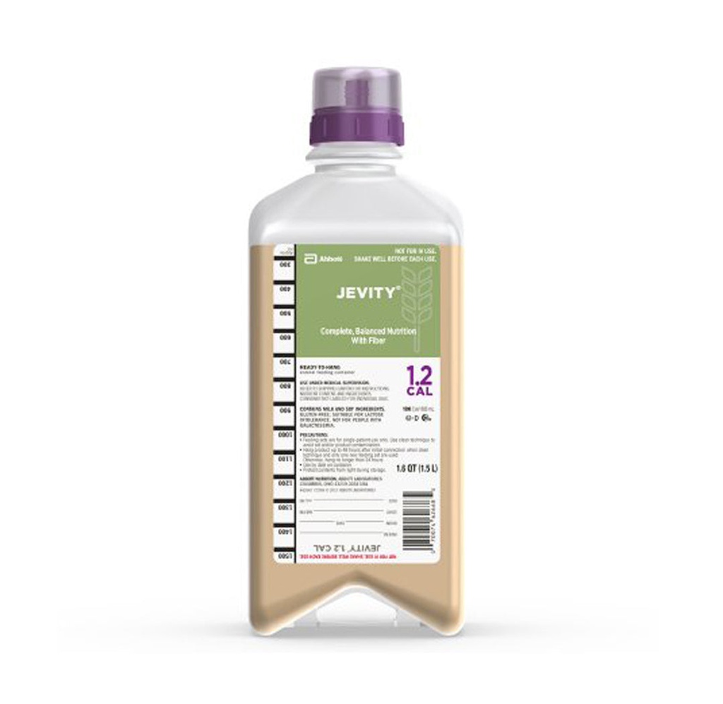 Jevity 1 2 tube feeding formula 1 500ml 50oz rth core gpo